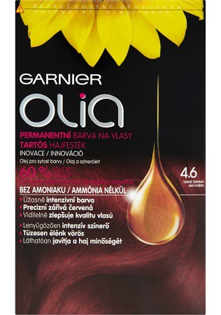 Garnier Olia Barvy na vlasy 4.6 tmavě če | Barvy na vlasy